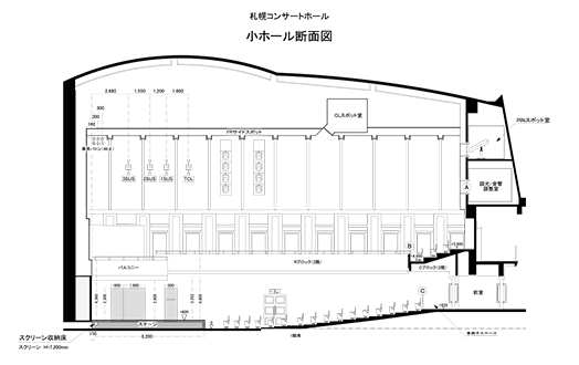 舞台断面図